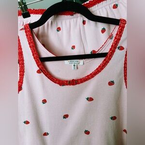Just Chillin' Strawberry Pyjama Set